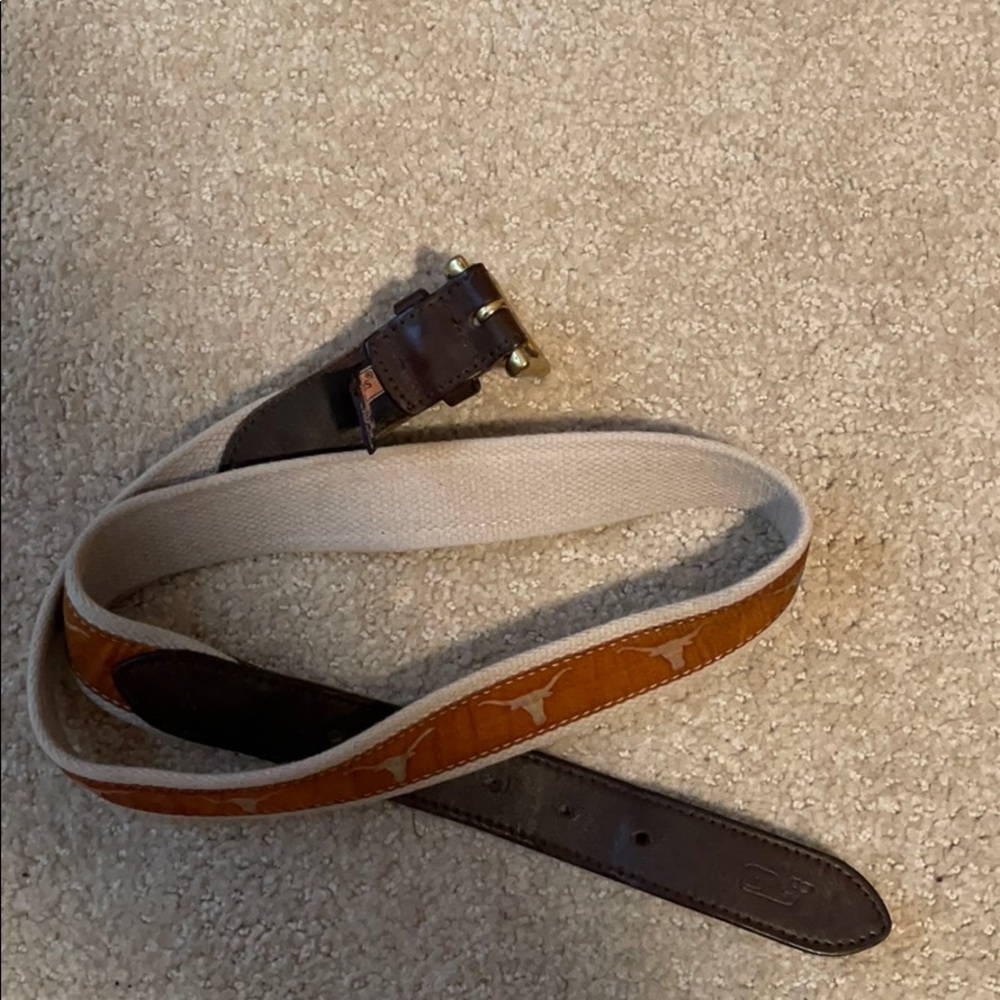 Texas Longhorns belt (Vineyard Vines)